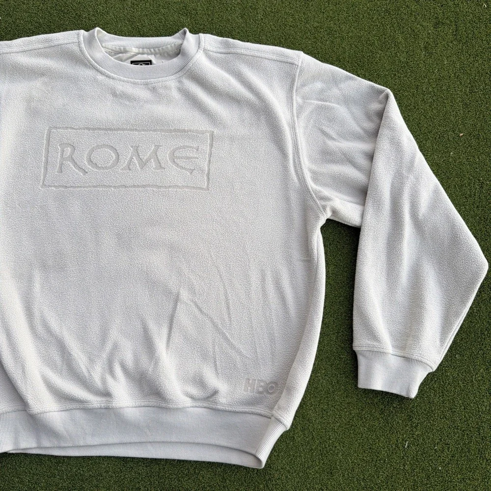 Rome HBO TV Show Cast Crew Sweatshirt Vintage 2005 Size Medium